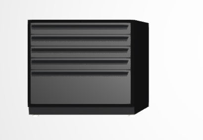 Cabinet 5 Tiroirs Fusion Plus