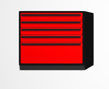 Cabinet 5 Tiroirs Fusion Plus