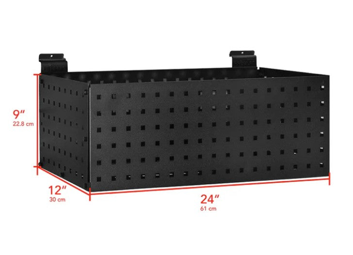 STEALTH Panier en métal robuste – Ensemble de 2