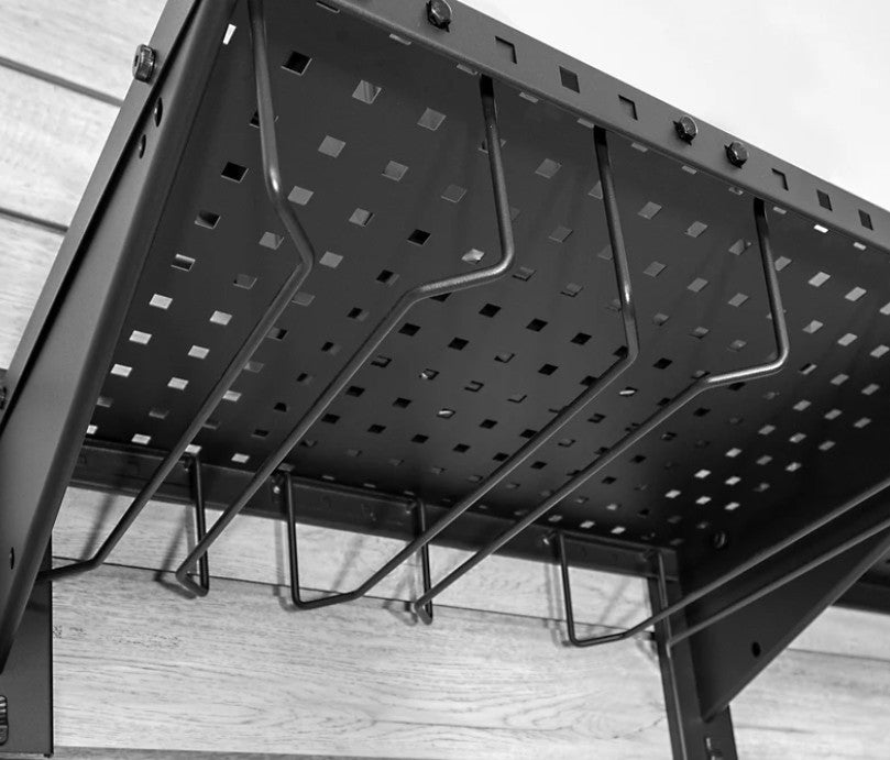 STEALTH Support d'organisation d'outils pour étagères robustes – Ensemble de 3