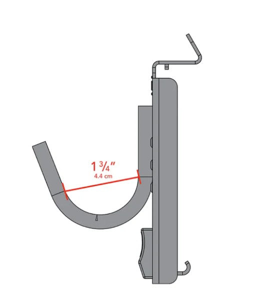 STEALTH Crochet en U robuste – Ensemble de 3