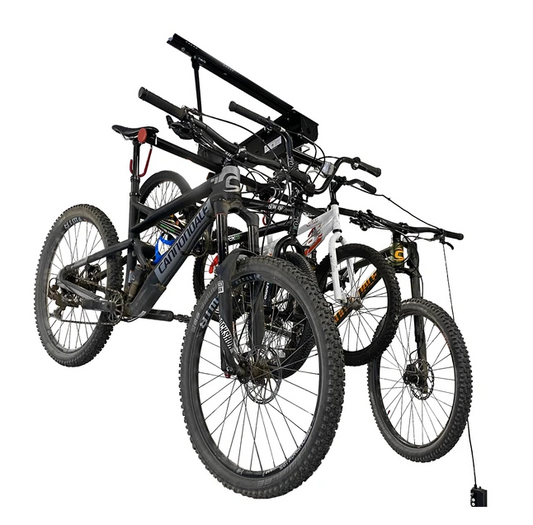 Proslat Garage Gator – Élévateur motorisé compact pour 4 vélos – 220 lb