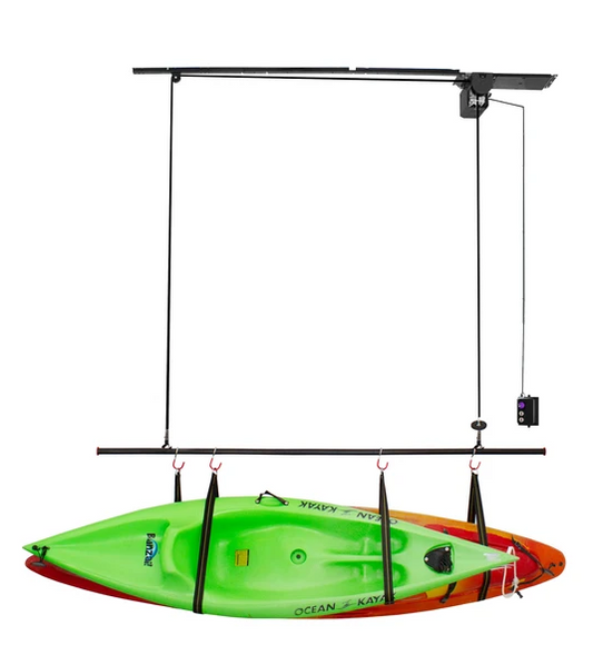 Proslat Garage Gator — Ensemble d'élévateur pour deux canots ou kayaks (220 lb)