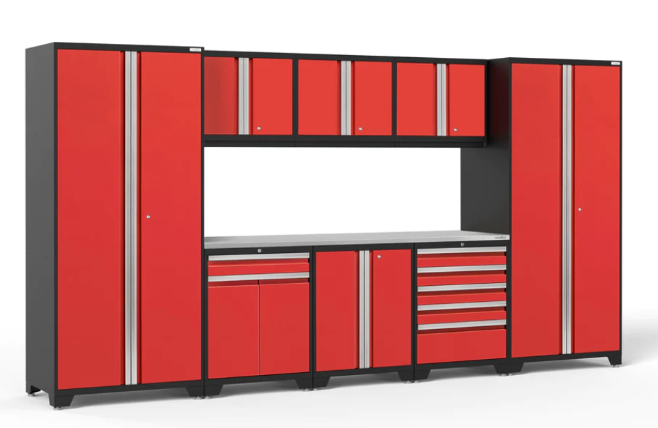 Ensemble d'armoires Pro Series 9 pièces
