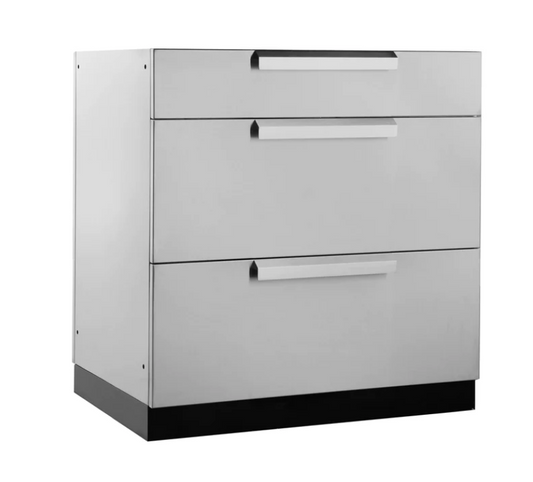NewAge Outdoor Kitchen 3-Drawer Cabinet