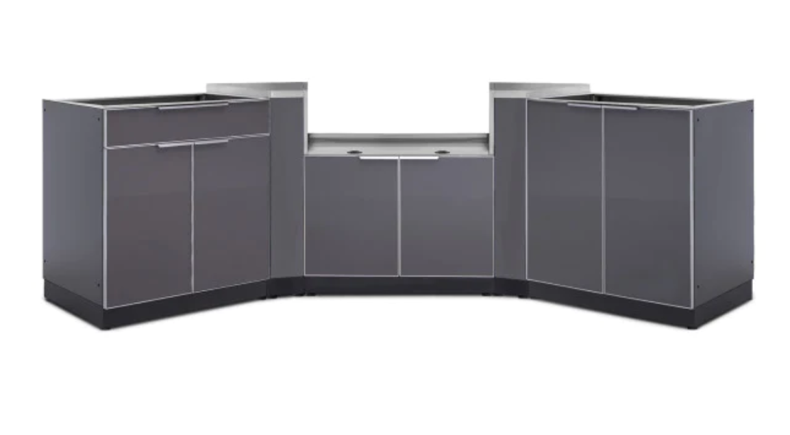 NewAge Outdoor Kitchen 5 Piece Cabinet Set