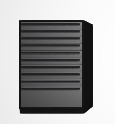 Cabinet 10 Tiroirs Fusion Plus