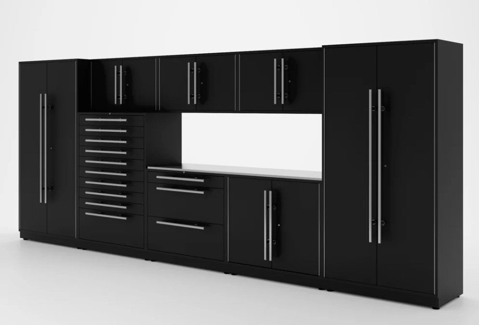 Armoires LUX – Ensemble de 16 pieds – Coffre à outils