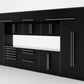 Armoires LUX — Ensemble de 16 pieds — Grand coffre + Modules supérieurs