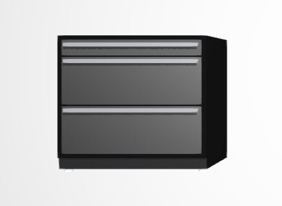 Cabinet 3 Tiroirs Fusion Plus