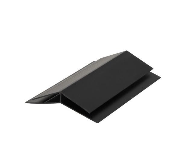 Moulure à angle 45° en PVC, NEXkor, noir, 12'