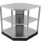 Meuble d'angle modulaire à 90 degrés de la série Classic 65006SS