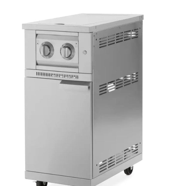 Double brûleur latéral, chariot et roulettes 66285SS