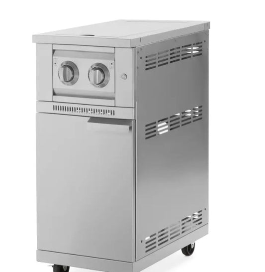 Double brûleur latéral, chariot et roulettes 66285SS