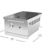 Brûleur latéral performant pour cuisine extérieure 66983GN