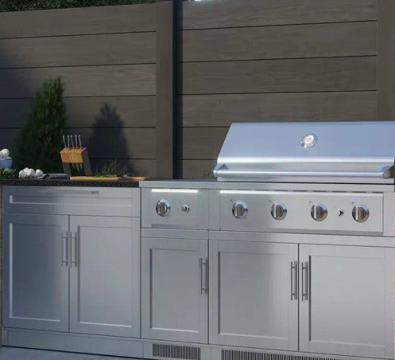 Brûleur latéral performant pour cuisine extérieure 66983GN