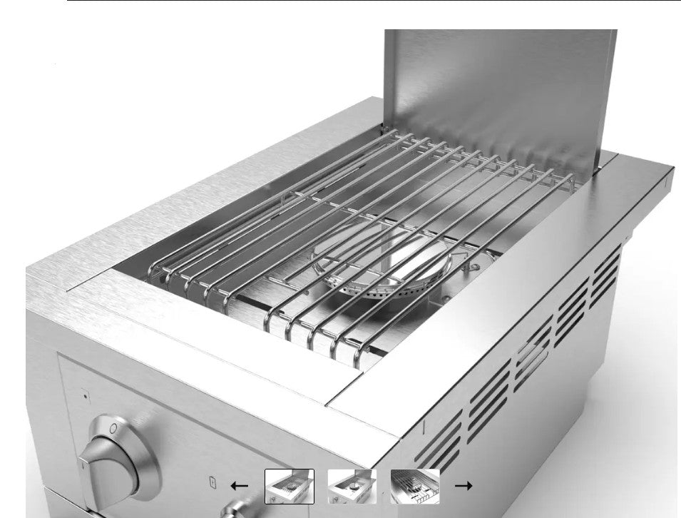 Brûleur latéral performant pour cuisine extérieure 66983GN
