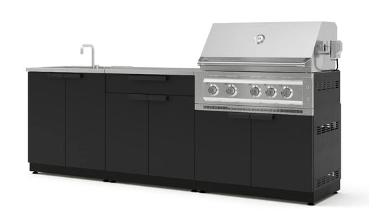 Cuisine extérieure modulaire 5 pièces # 71002NAI36P