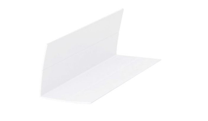 Moulure à angle 90° en PVC, NEXkor, blanc pur, 12'