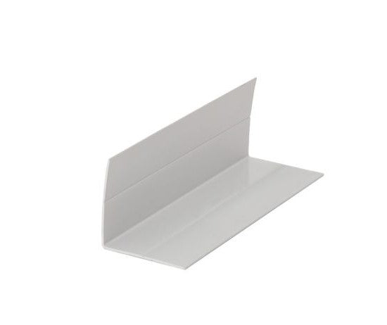 Moulure à angle 90° en PVC, NEXkor, Gris, 12'