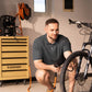 Enrouleur de tuyau d'air rétractable avec support AHR3850B