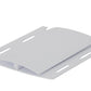 Moulure cap de H-Trim Clip, NEXkor, gris, 12'