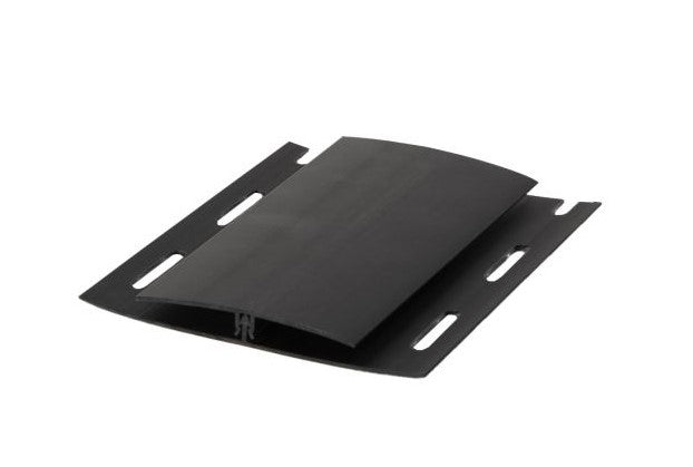 Moulure cap de H-Trim Clip, en PVC, NEXkor, noir, 12'