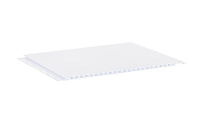 Planche de PVC pour murs et plafonds NexKor BLANC 3/8¨ x 18¨
