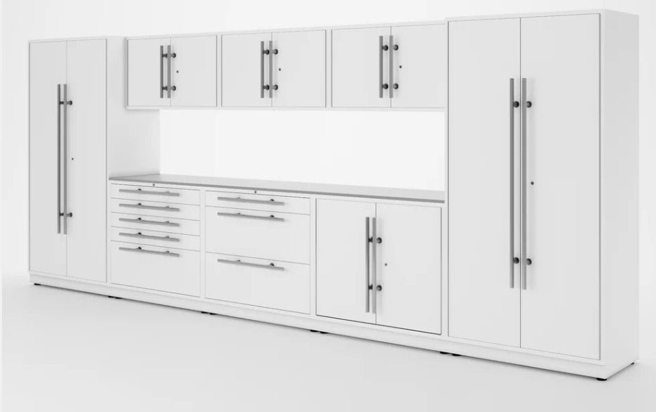 Armoires LUX – Ensemble de 16 pieds – Grand coffre