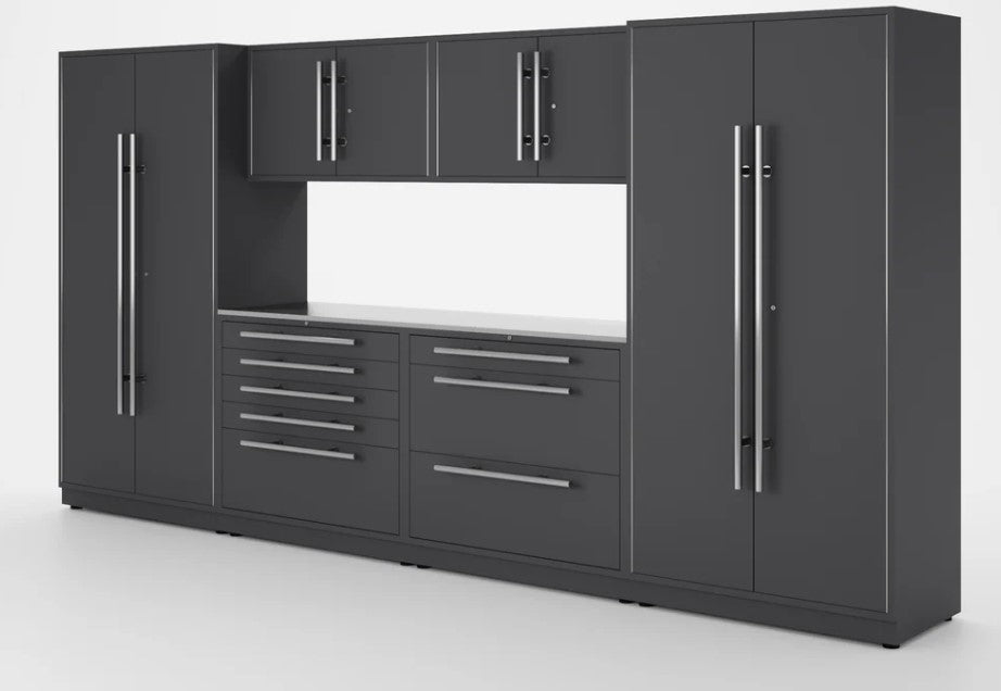 Armoires LUX — Ensemble de 13 pieds — Coffre à outils