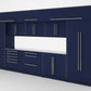 Armoires LUX — Ensemble de 16 pieds — Grand coffre + Modules supérieurs