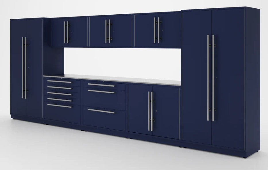 Armoires LUX – Ensemble de 16 pieds – Grand coffre