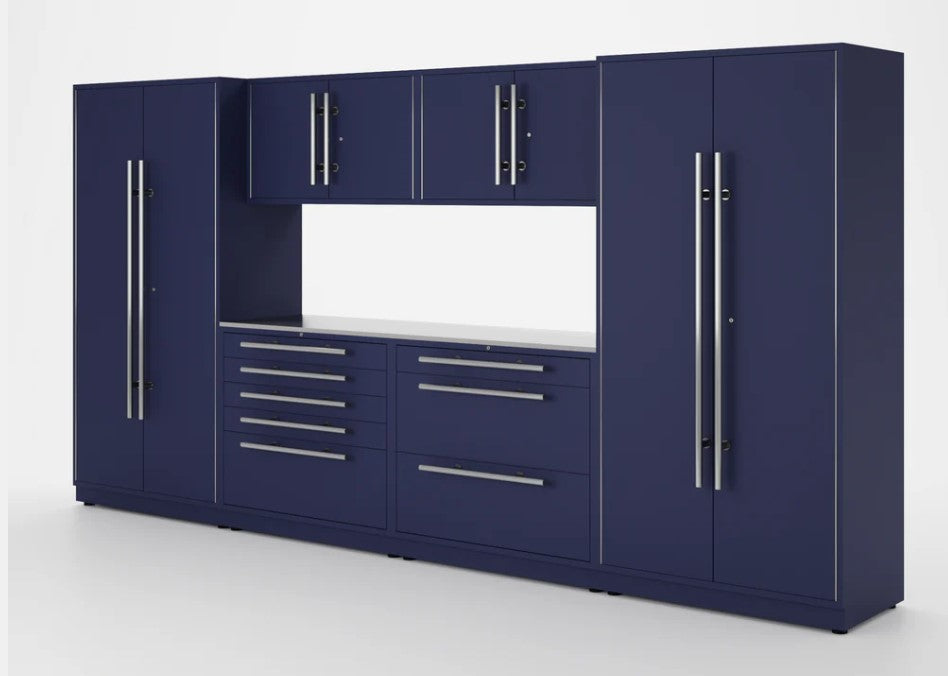 Armoires LUX — Ensemble de 13 pieds — Coffre à outils