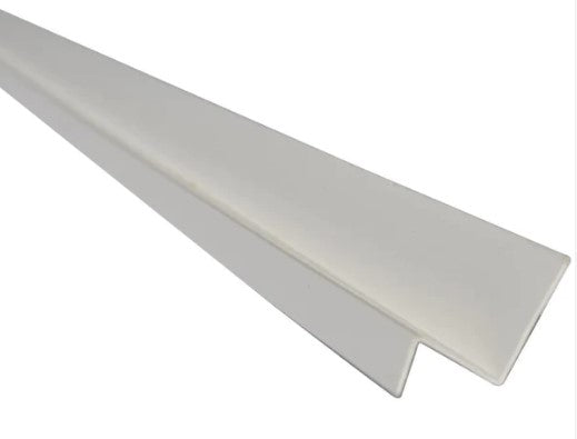 Moulure de PVC pour murs et plafonds Blanc - NEXkor