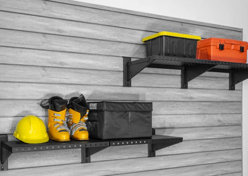 STEALTH Étagères en métal très résistantes de 48 po - Ensemble de 2