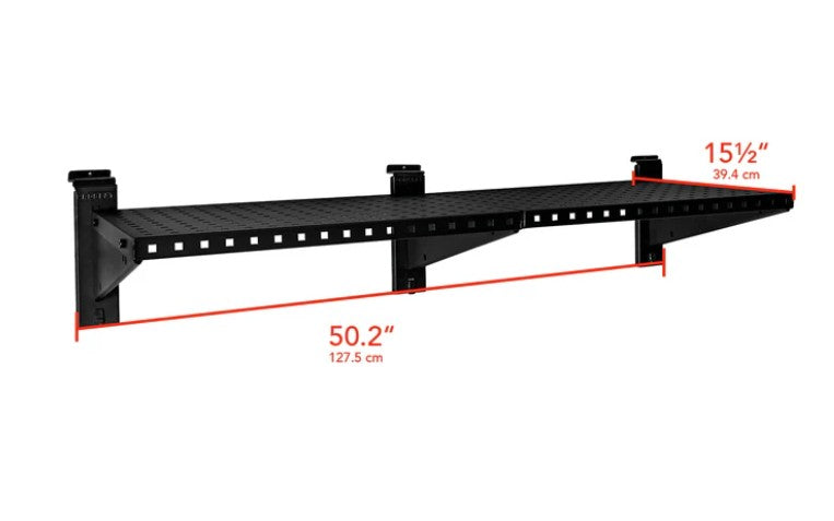 STEALTH Étagère en métal robuste de 48 po