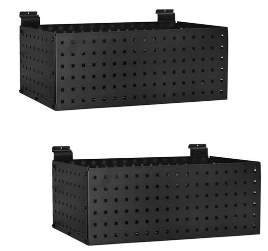 STEALTH Panier en métal robuste – Ensemble de 2