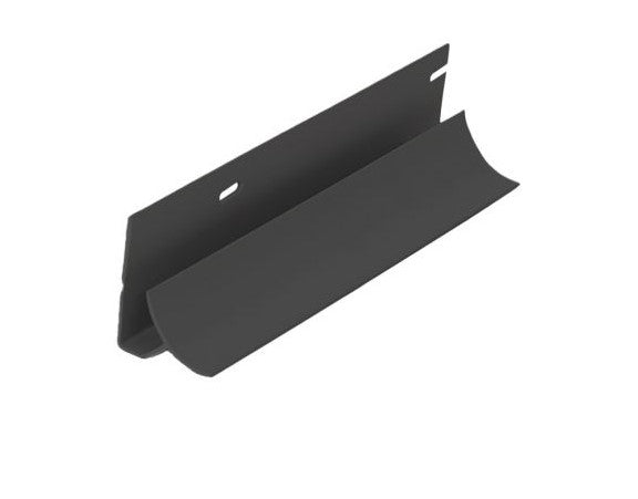 Moulure coin intérieur courbé en PVC, NEXkor, noir, 12'