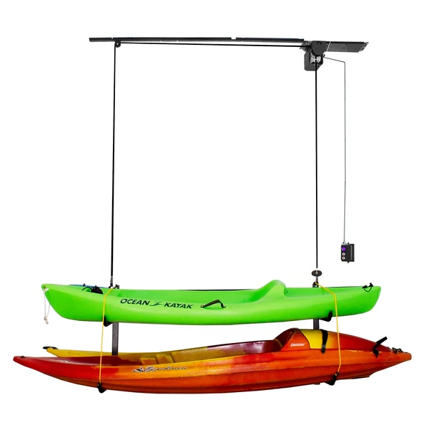 Garage Gator — Ensemble d'élévateur pour 4 canots ou kayaks (220 lb)