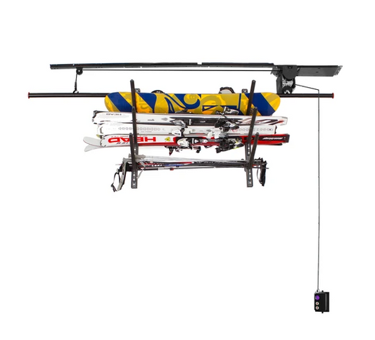 Garage Gator — Ensemble d'élévateur pour skis ou équipement nautique (220 lb)